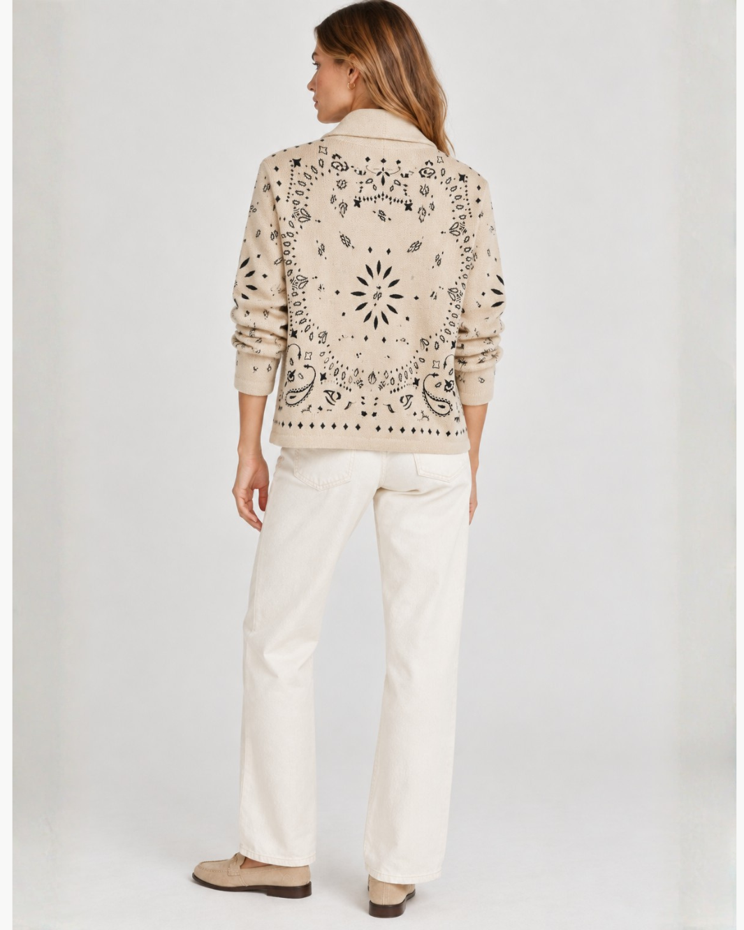 Vest Cody Bandana Cardigan