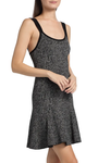 Ramy Brook Lidia Sleeveless Metallic Sweater Mini Dress at Romi Boutique