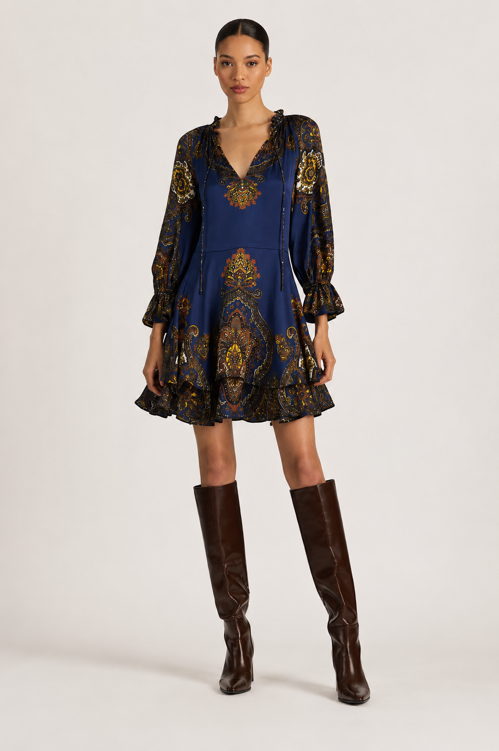 Joanne Double Handkerchief Dress