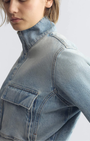 Nili Lotan MARILOU DENIM JACKET at Romi Boutique