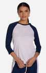 Michael Lauren Katya Raglan Tee at Romi Boutique