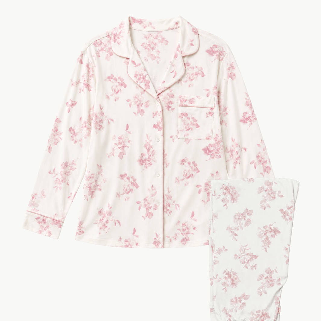 Eberjey Giselle Printed Long PJ Set at Romi Boutique