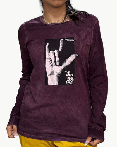 ILOVEYOU SIGNLANGUAGE SUPERVINTAGE LONGSLEEVE IN PLUMSTREE