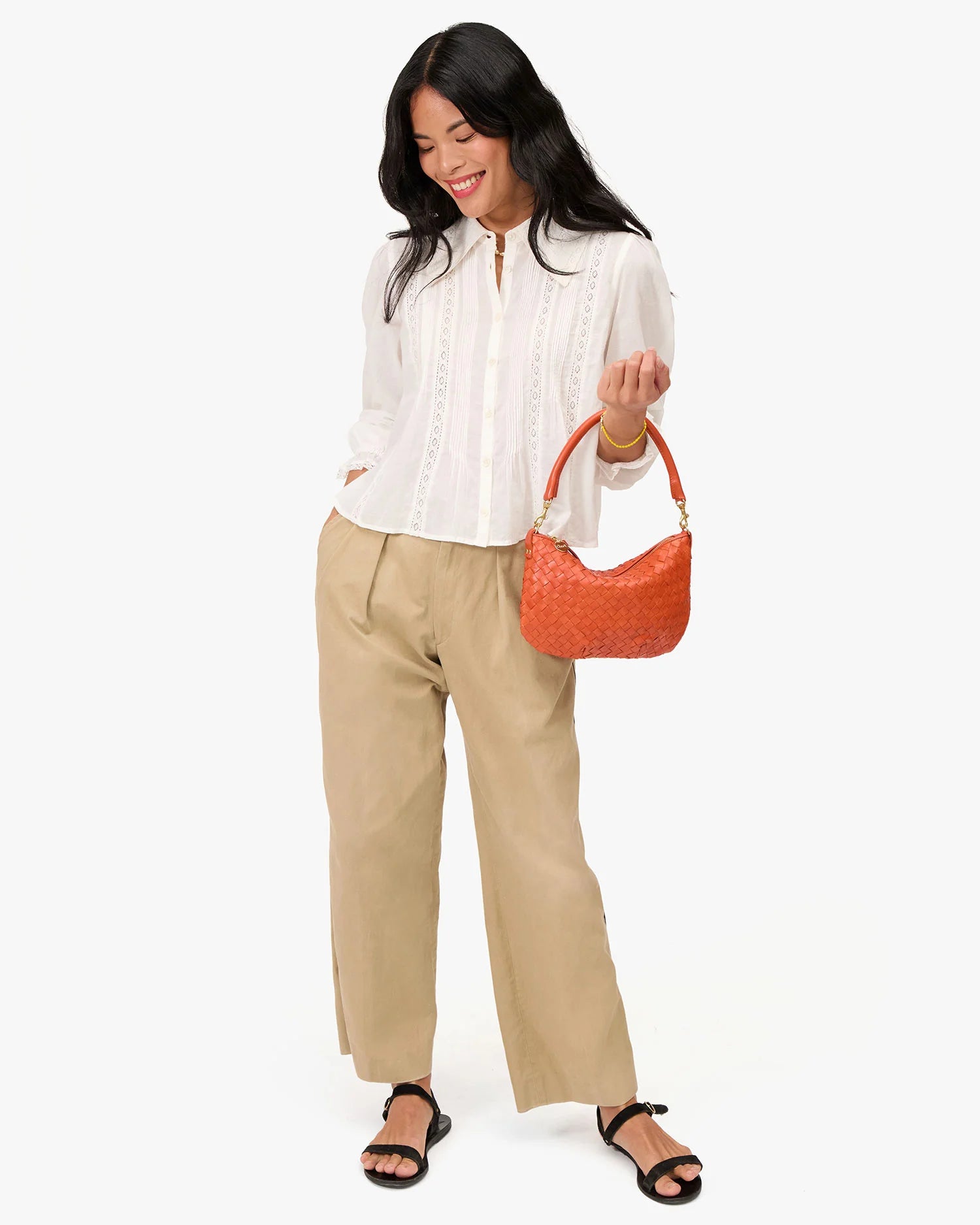 Clare V Petit Moyen Bag at Romi Boutique
