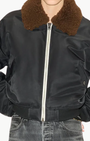Re/Done SHRUNKEN BOMBER at Romi Boutique