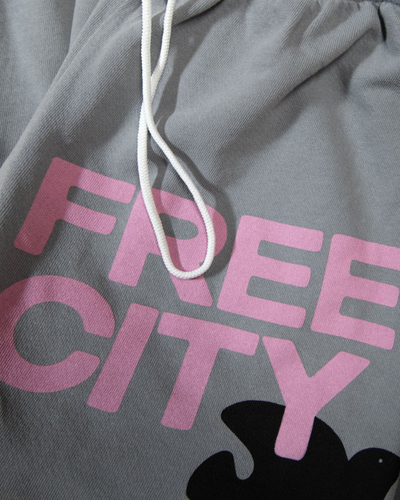 FREECITY LARGE SWEATPANT IN SILVER CLOUD