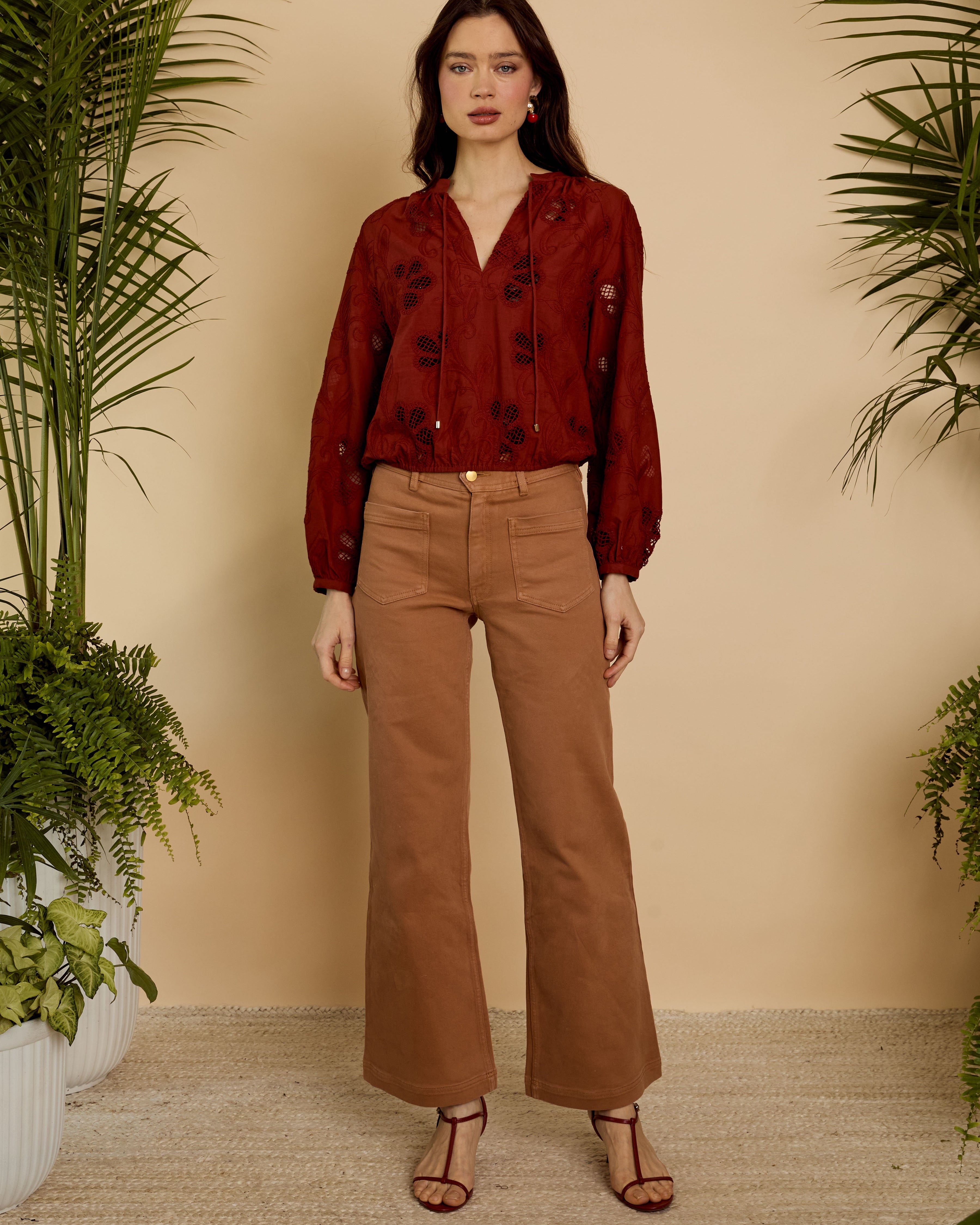 Caballero Dolly Top at Romi Boutique