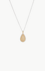 Anna Beck Classic Teardrop Pendant Necklace (Reversible) at Romi Boutique