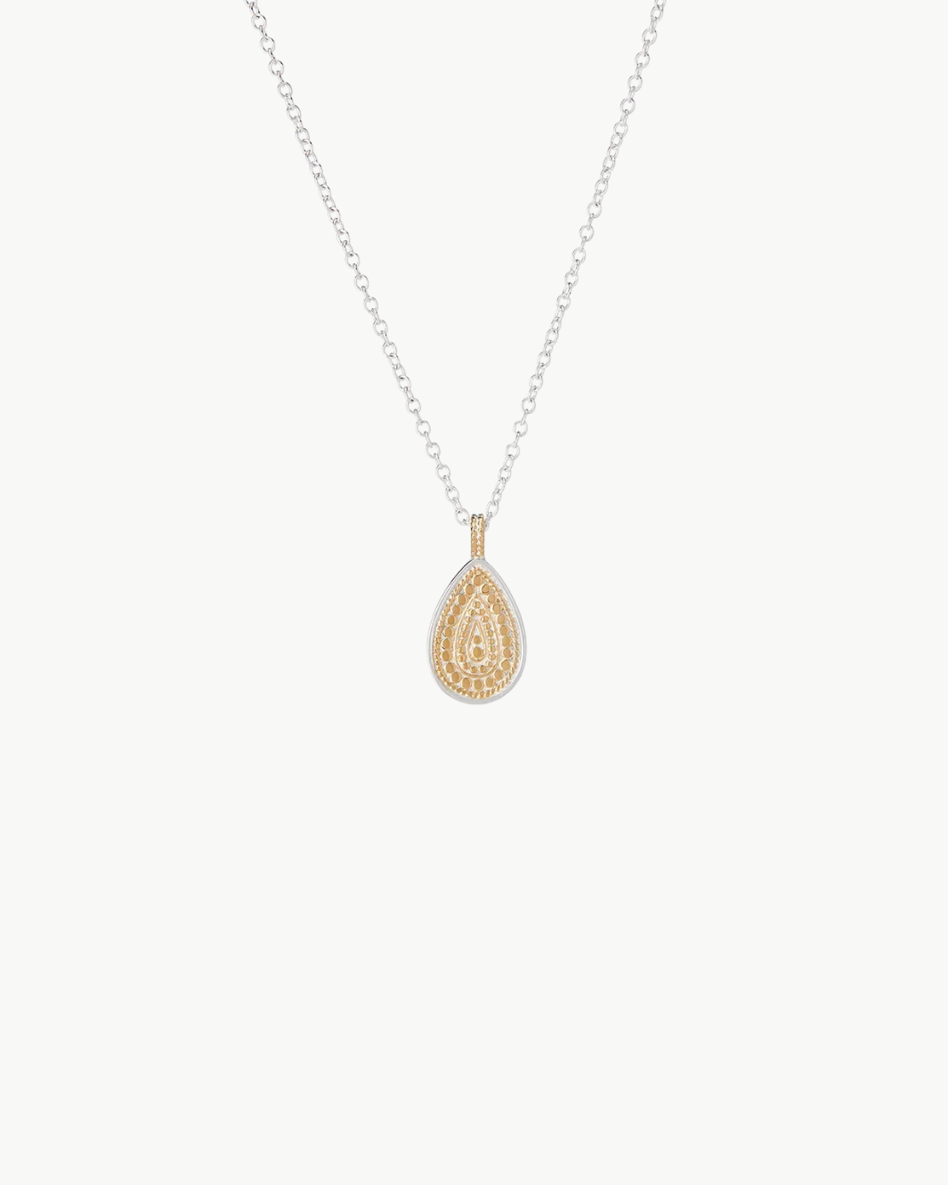 Anna Beck Classic Teardrop Pendant Necklace (Reversible) at Romi Boutique