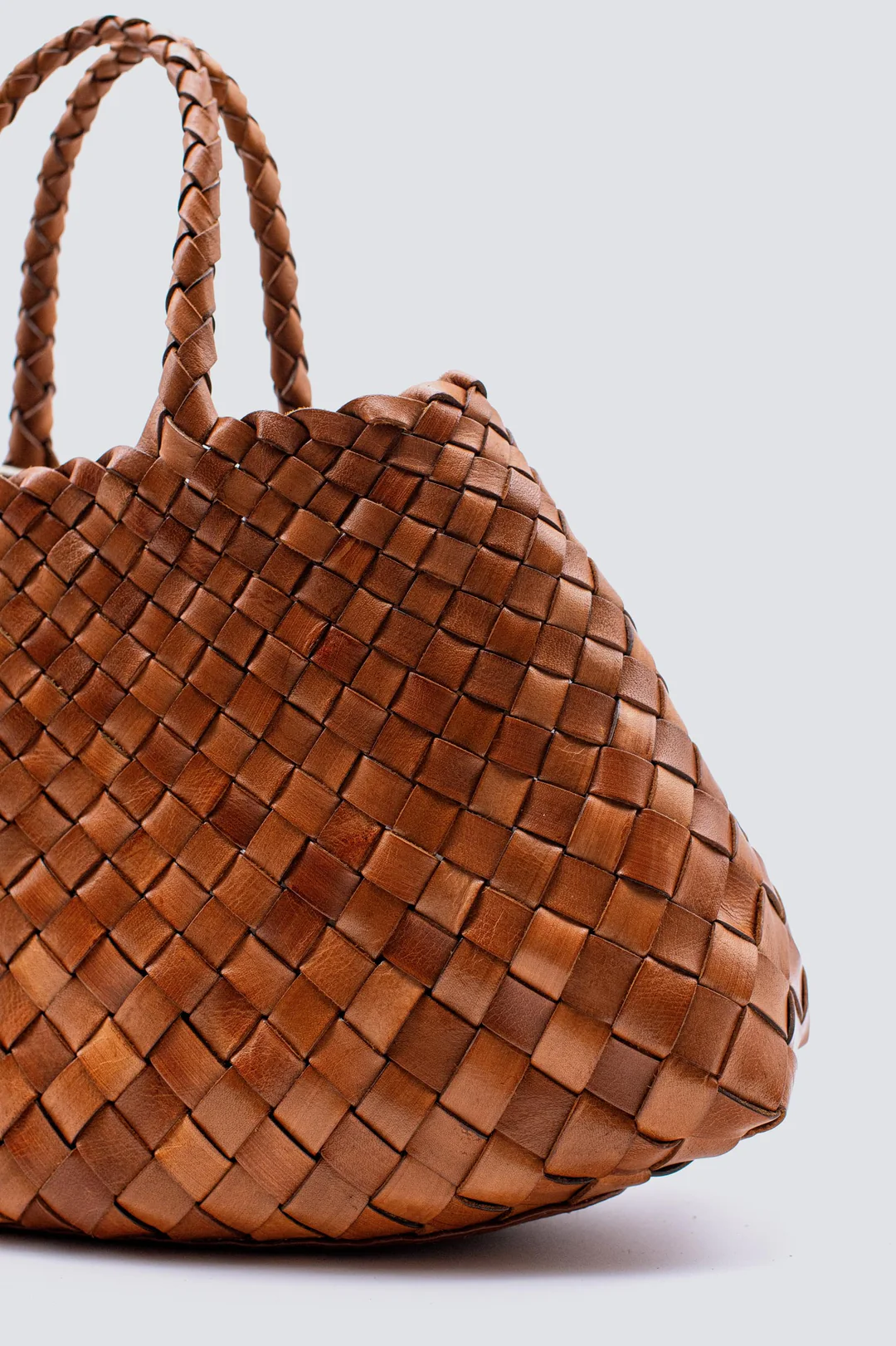 Dragon Diffusion SANTA CROCE SMALL IN TAN at Romi Boutique