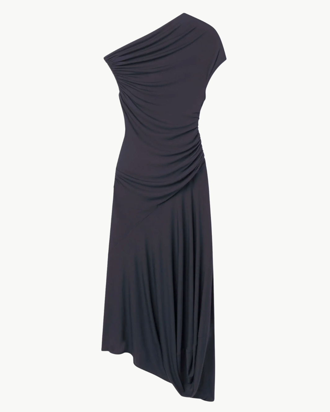 A.L.C Halle One Shoulder Jersey Midi Dress at Romi Boutique