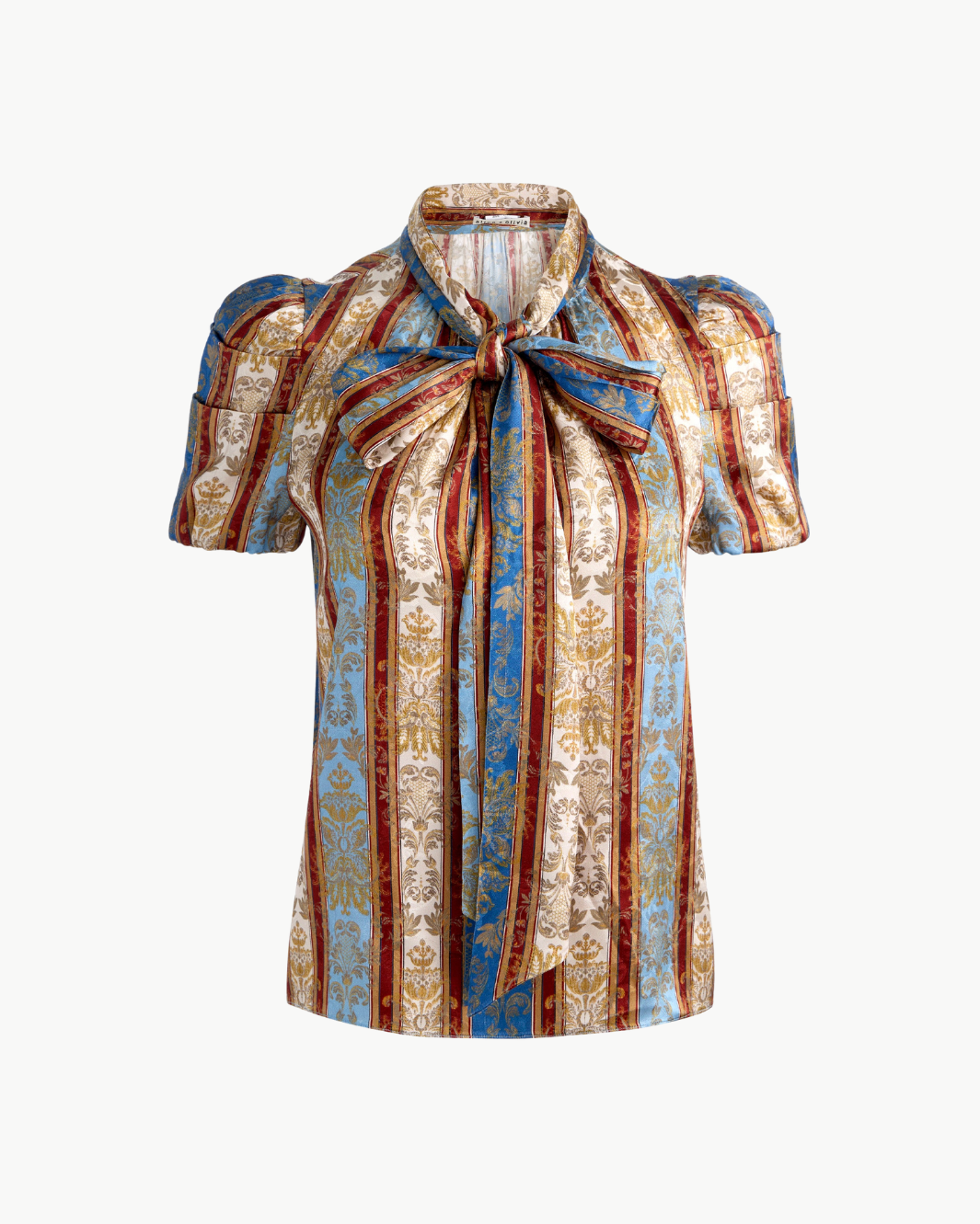 Brentley Tie Neck Blouse