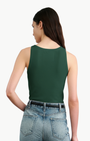 Nili Lotan JENNIFER RIB TANK at Romi Boutique