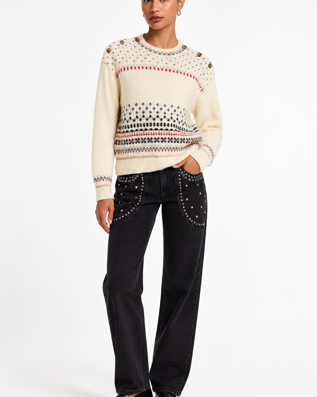 Isabel Marant Zury Pullover at Romi Boutique