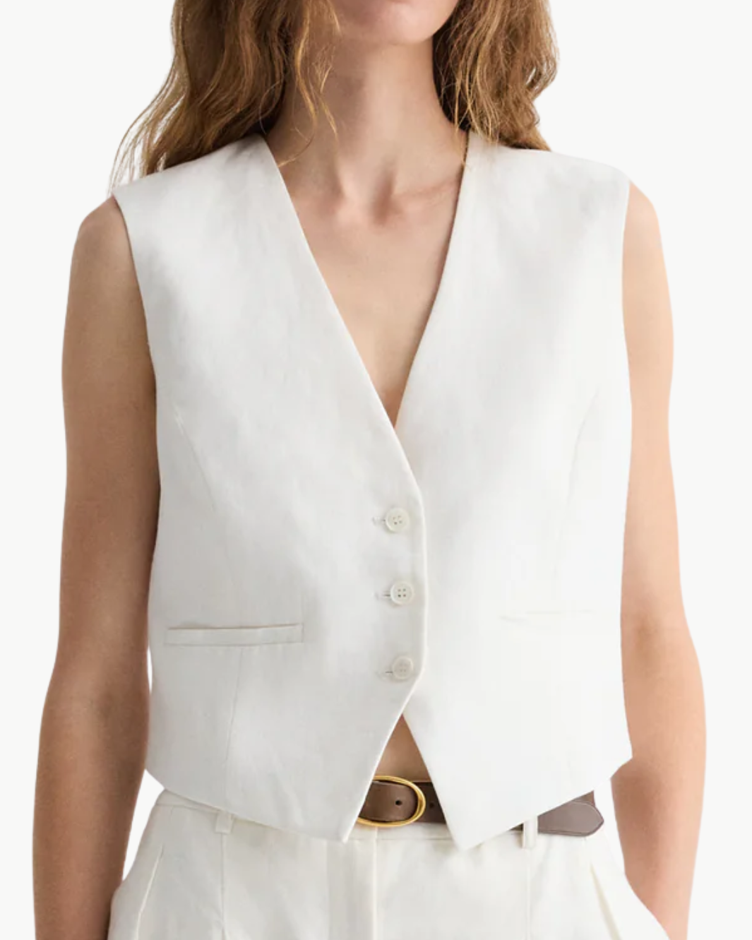 TWP MILA VEST at Romi Boutique