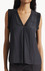 Ramy Brook ZANDRA V-NECK TANK at Romi Boutique