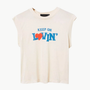Junk Food KEEP ON LOVIN SLEEVELESS TEE at Romi Boutique