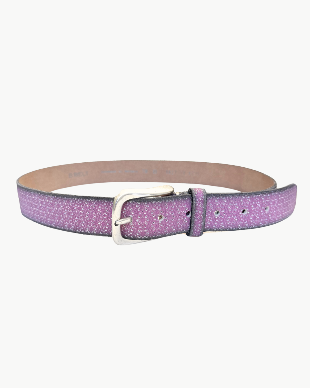 B. BELT MARA BELT IN PINK/SILVER at Romi Boutique