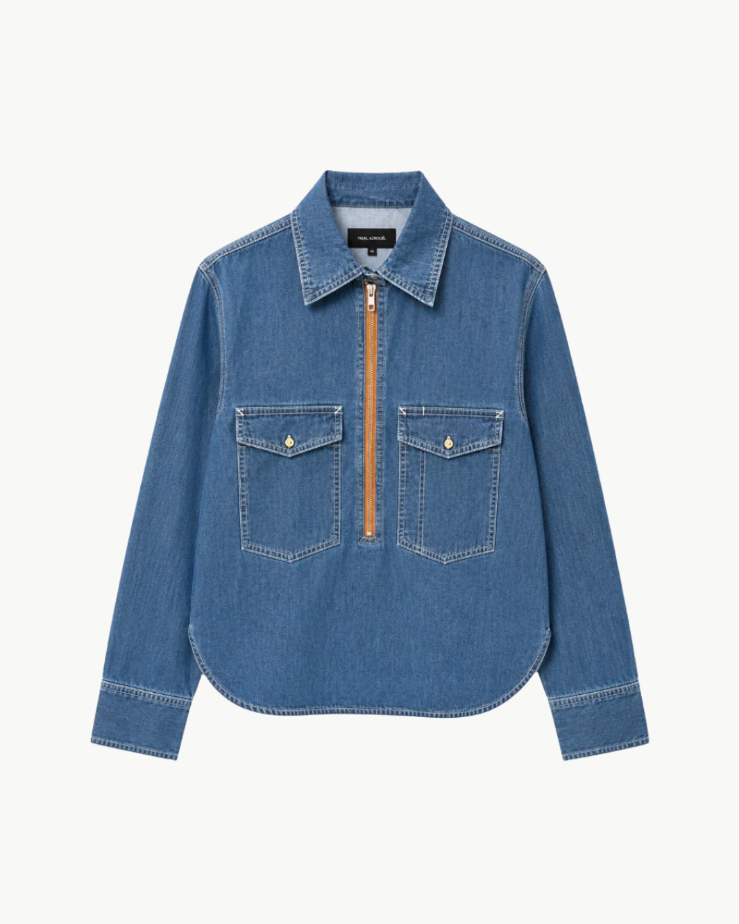 Rose Denim Top