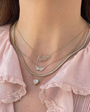 EF Collection Diamond Double Angel Wing Necklace at Romi Boutique
