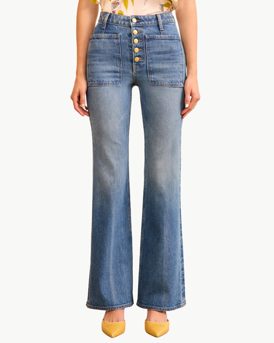 Ulla Johnson THE STRETCH LOU JEAN at Romi Boutique