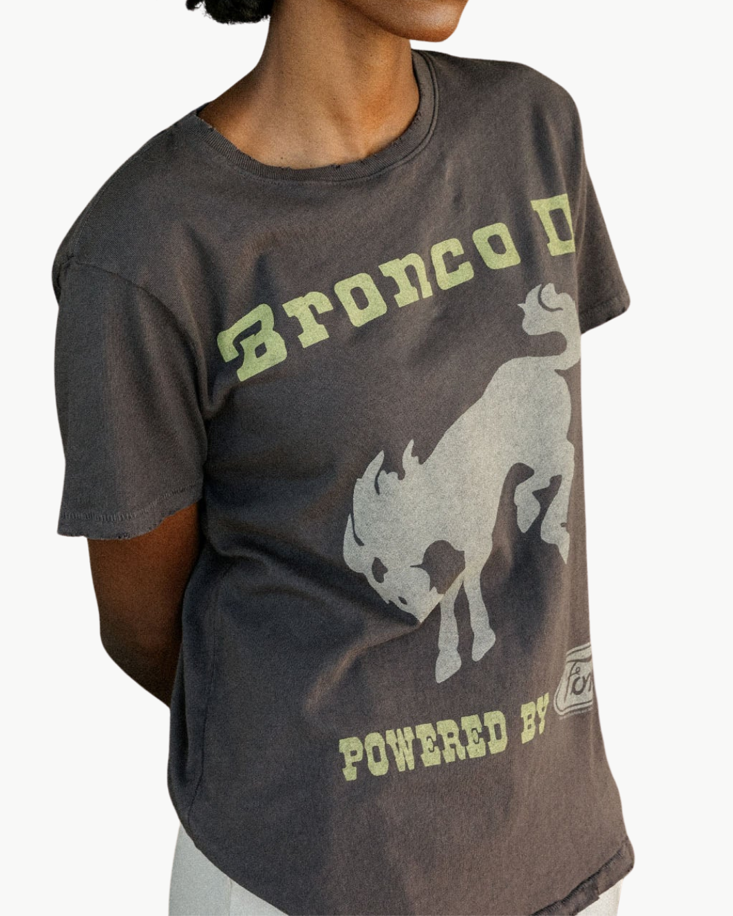 Junk Food BRONCO GET UP AND GO TEE at Romi Boutique