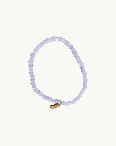 SKINNY CHARM BRACELET IN LAVENDER