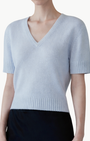 W.Cashmere EIRA V NECK at Romi Boutique