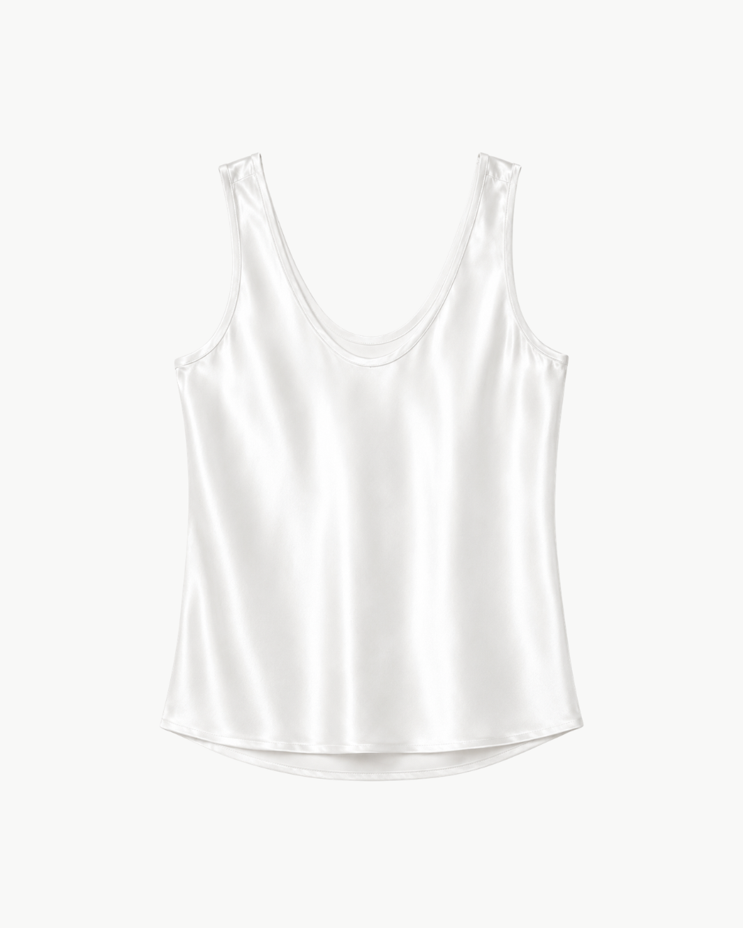 Silk Satin U Tank