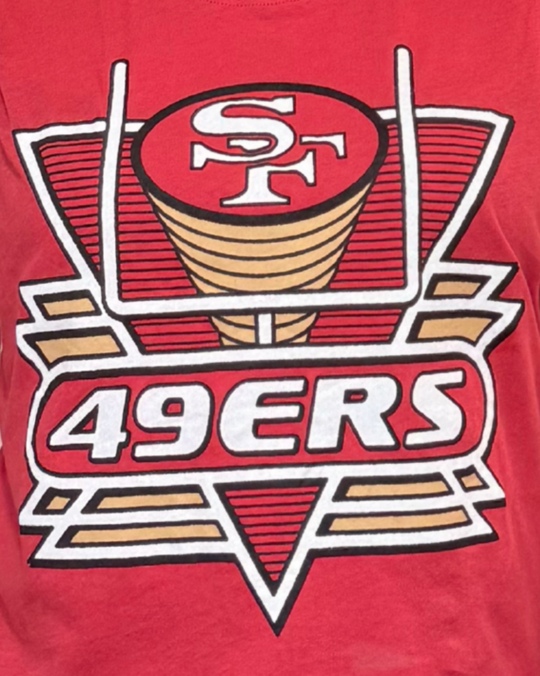 49ERS FIELD GOAL TANK IN LICORICE - Romi Boutique