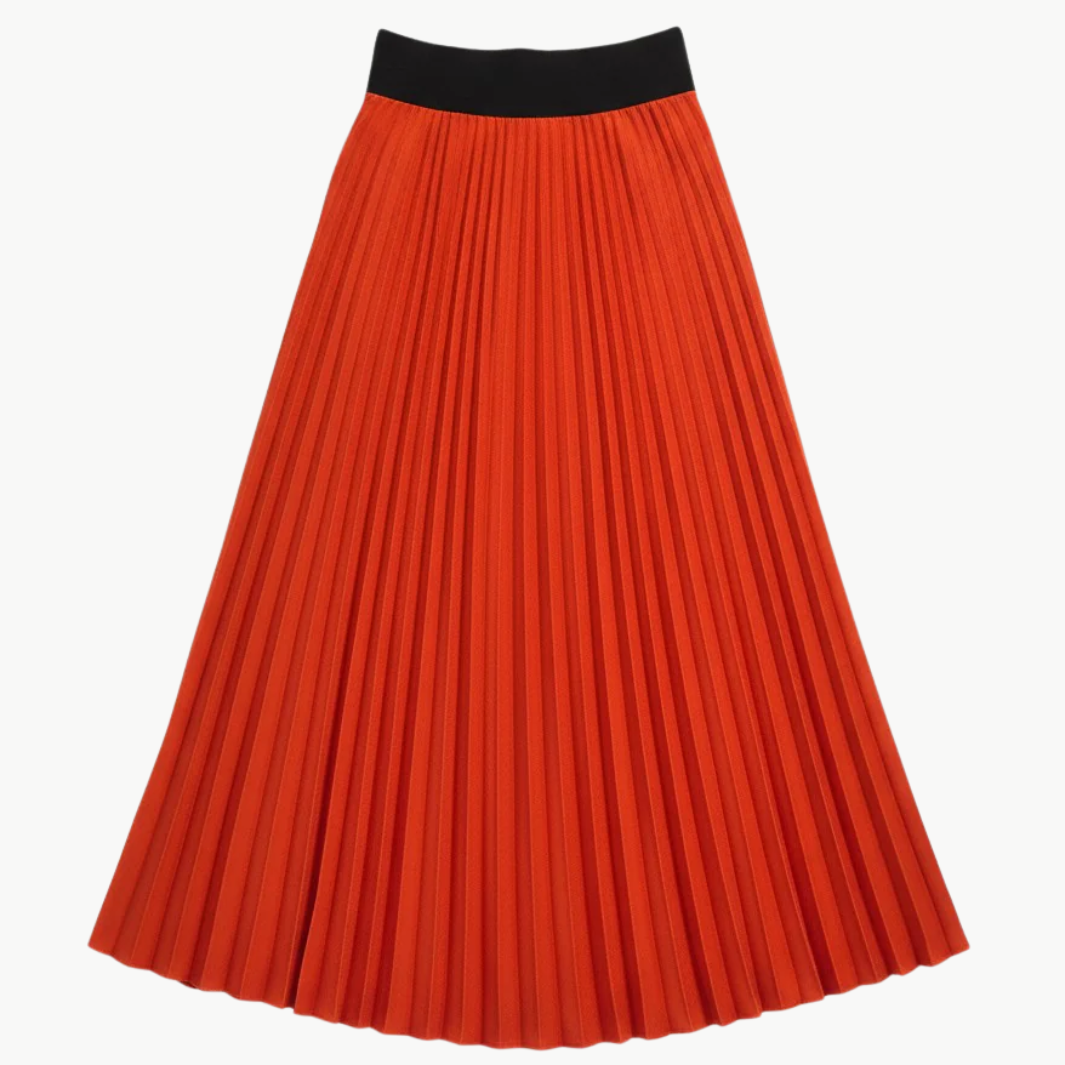 Loyd/Ford SATIN CREPE SKIRT at Romi Boutique