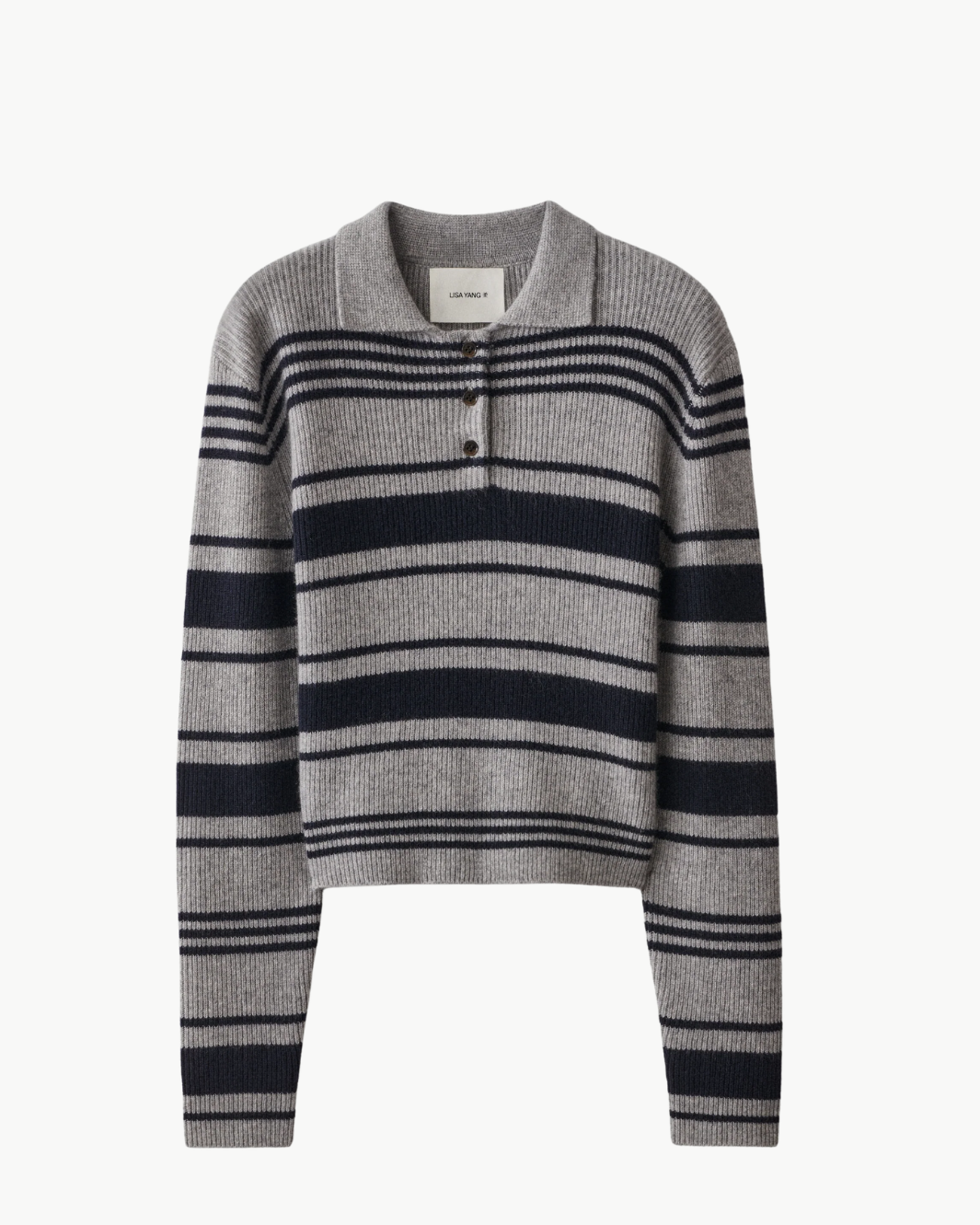 Lisa Yang Tinna Stripes Sweater at Romi Boutique