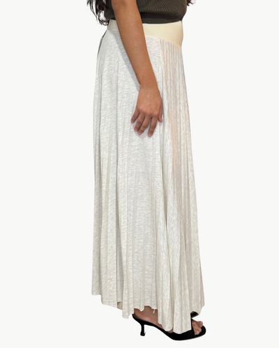 JERSEY SKIRT IN OAT