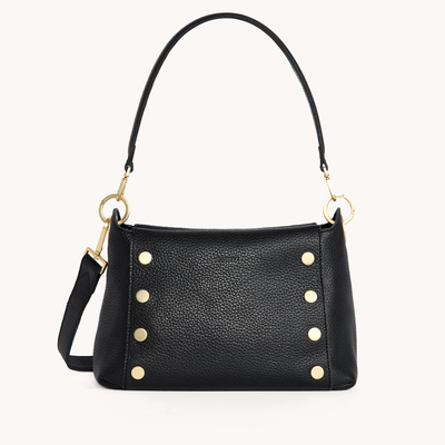 BRYANT MED IN BLACK/BRUSHED GOLD RED ZIP