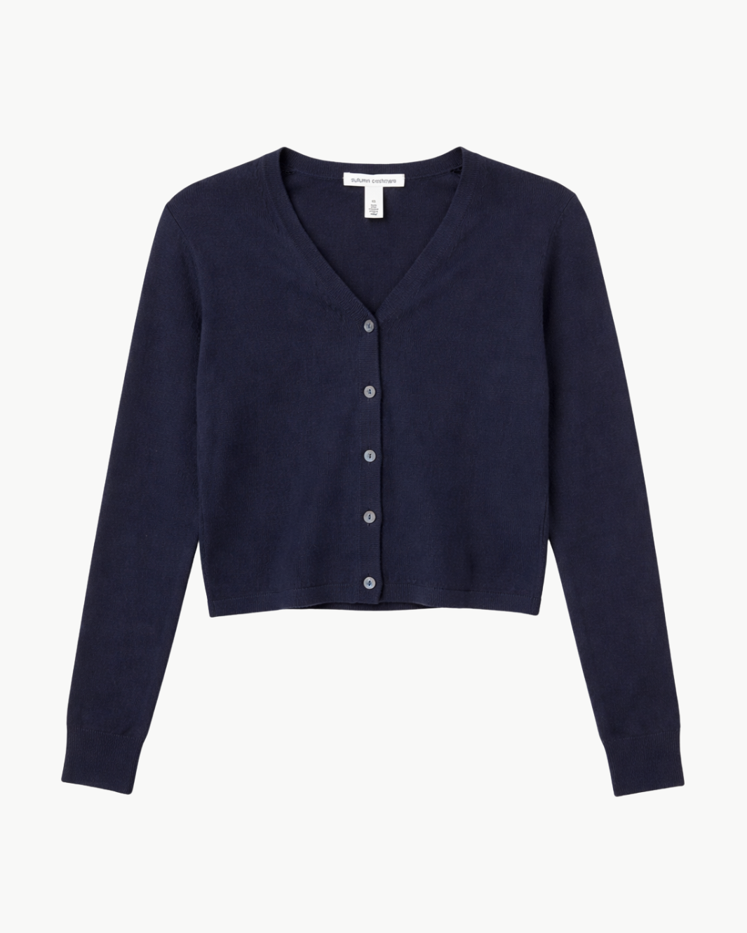 Autumn Cashmere FITTED HIGH V CARDIGAN at Romi Boutique