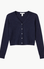 Autumn Cashmere FITTED HIGH V CARDIGAN at Romi Boutique