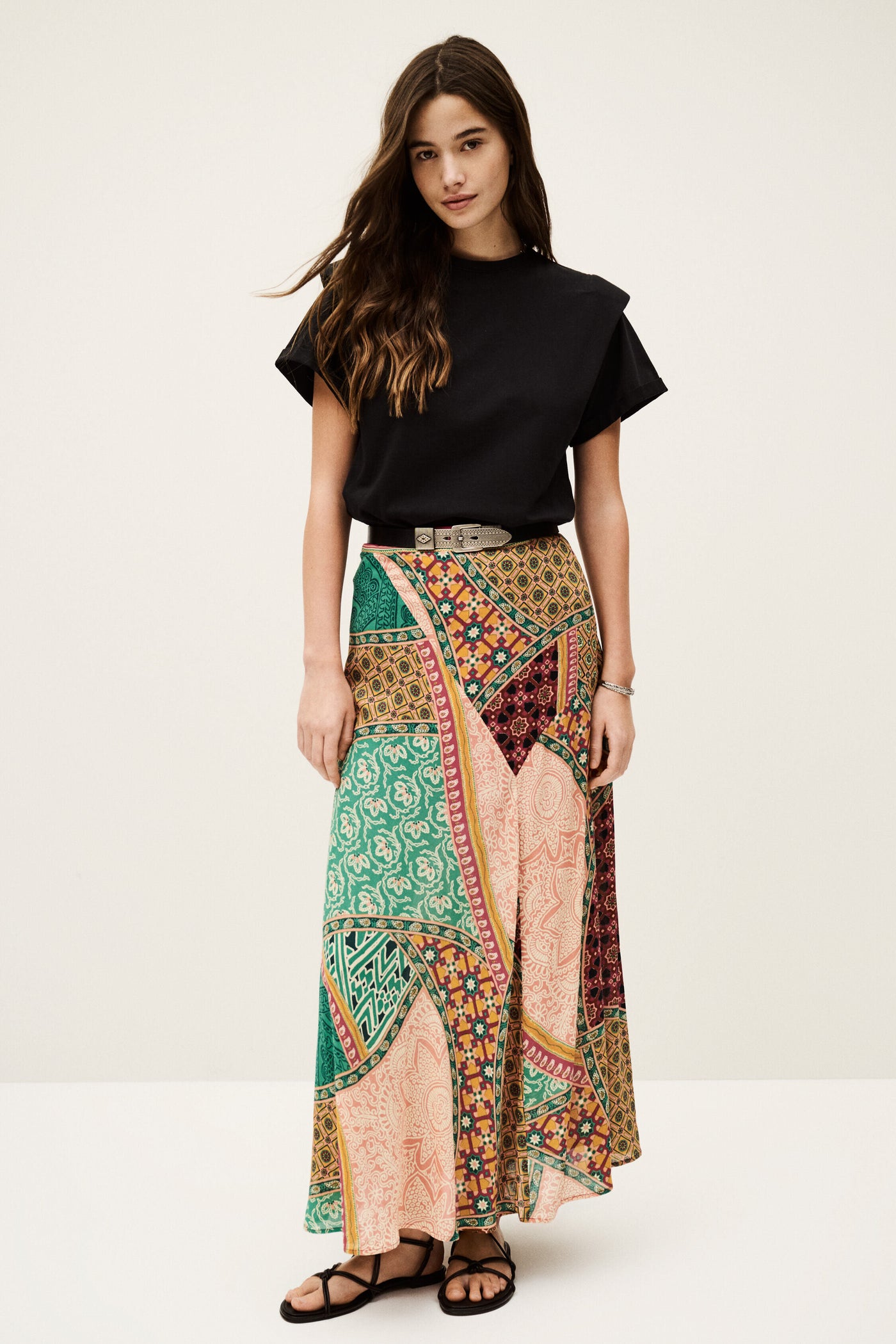 FANCY SKIRT IN MULTI