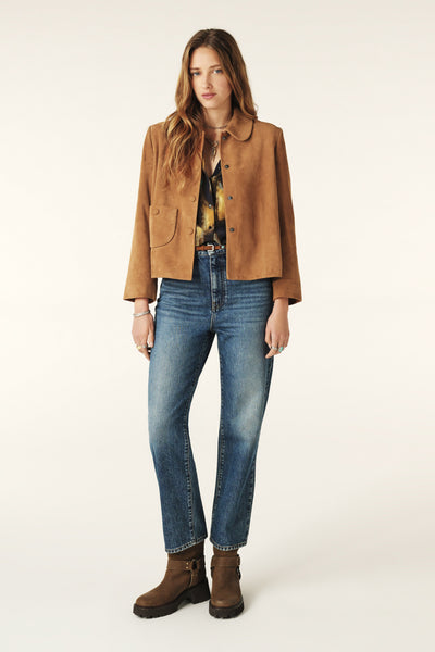 MILAS JACKET IN CAMEL
