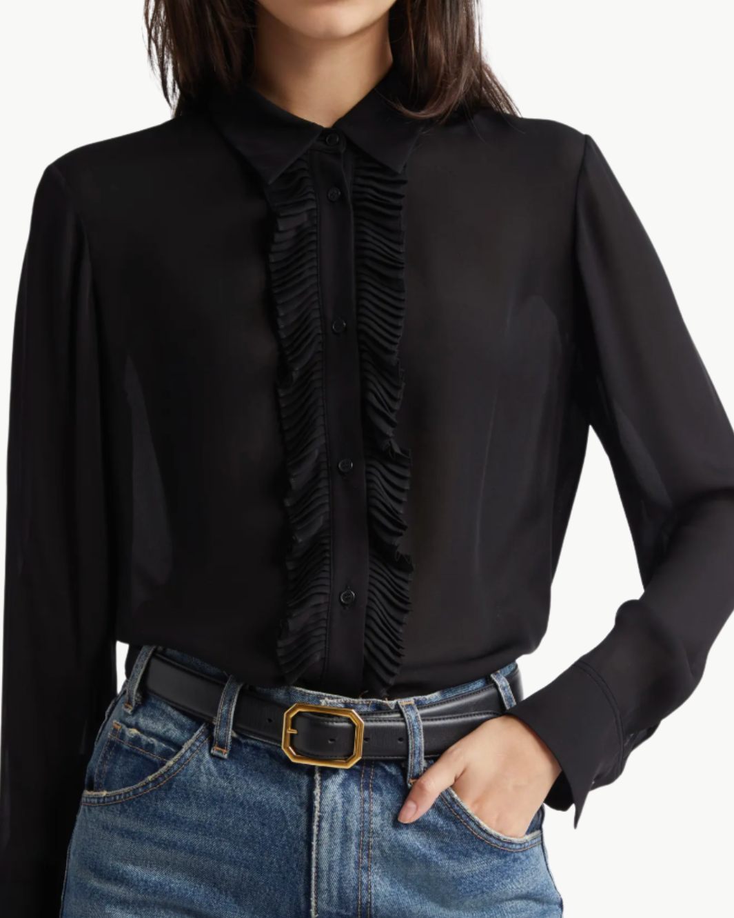 DANIKA TOP IN BLACK