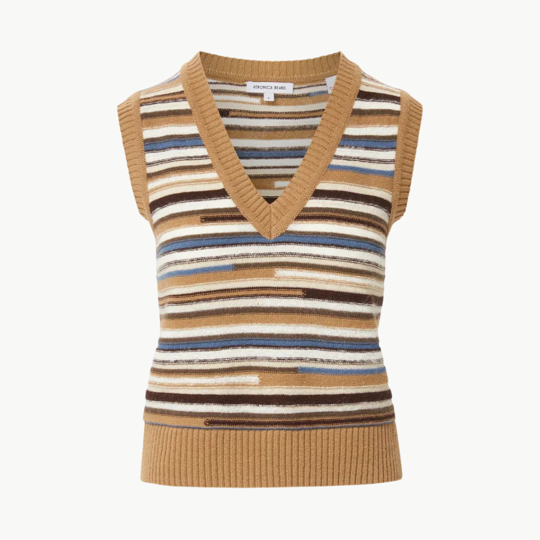 Veronica Beard HELENKA KNIT VEST at Romi Boutique