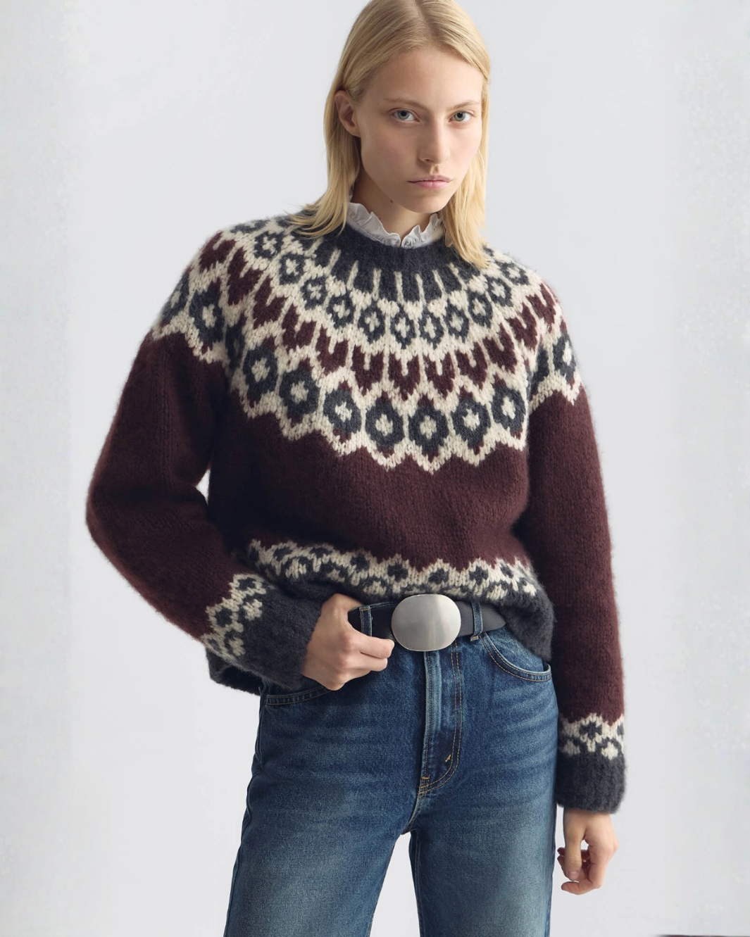 Isaline Fair Isle Sweater