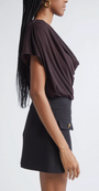 Ramy Brook DOROTHY KNIT COWL NECK TOP at Romi Boutique