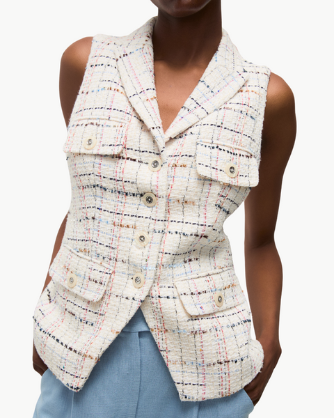 【正規品】bibiy DONNA RIBBON VEST⭐️ Bibiy Donna Ribbon Vest