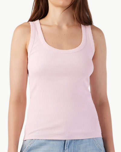 ANGEL RIB TANK IN SHIMMER - Romi Boutique