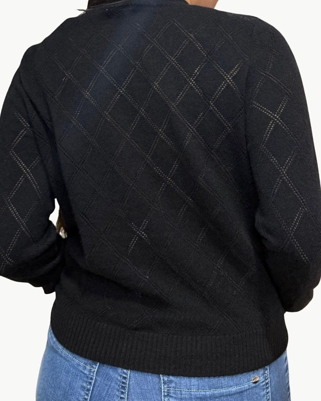 Oats Cashmere DAHLIA CARDIGAN at Romi Boutique