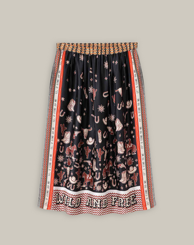 VANESSA MIDI SKIRT IN RODEO