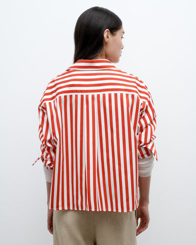 J.D. SHIRT IN RED/WHITE