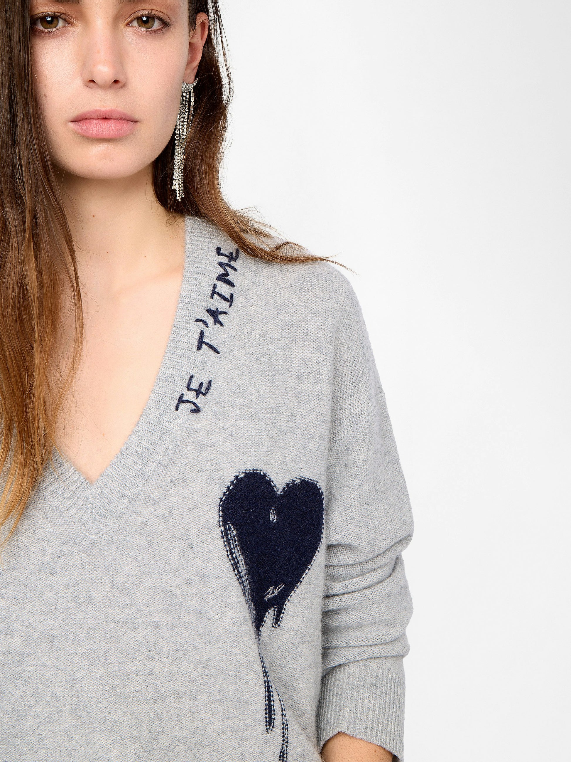 Zadig & Voltaire MIKYZ CASHMERE SWEATER at Romi Boutique