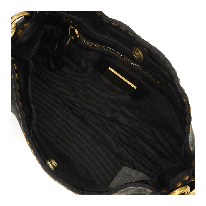 KURA AGATA SHOULDER BAG IN BLACK