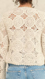 Mabe Maci Crochet Jacket at Romi Boutique